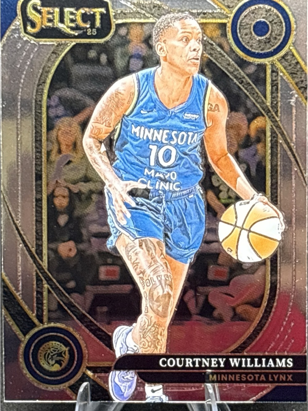 Panini Courtney Williams Minnesota Lynx Select Basketball Trading Card